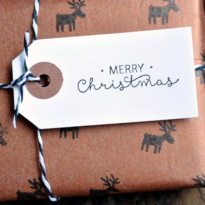 RUBBER STAMP // MERRY CHRISTMAS