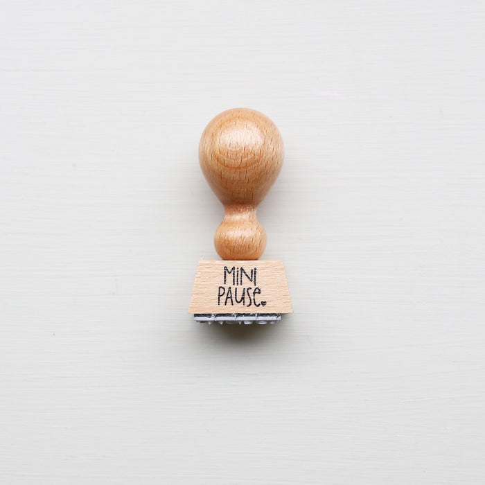 RUBBER STAMP // 'MINI PAUSE'