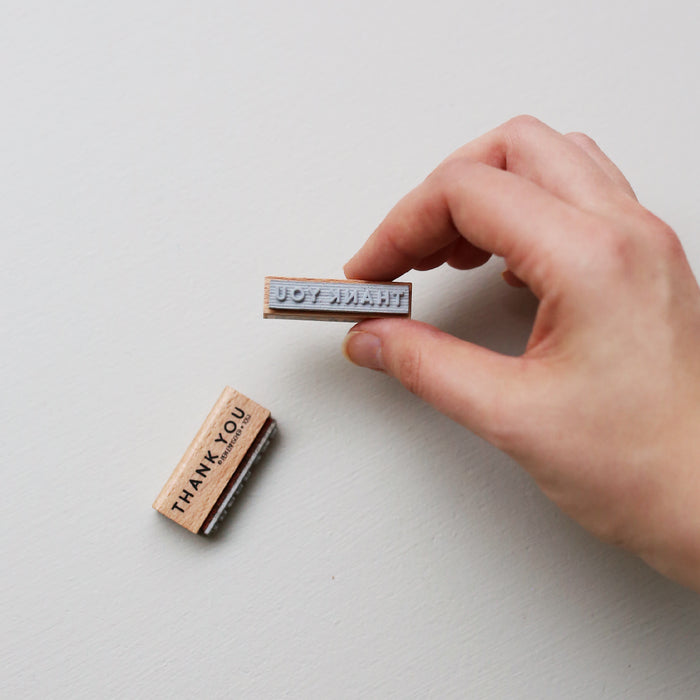 RUBBER STAMP // THANK YOU