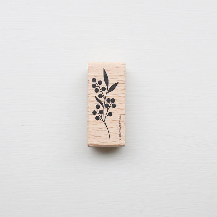 RUBBER STAMP // WILD BERRY BRANCH