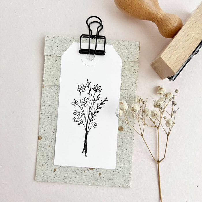 RUBBER STAMP // WILDFLOWERS