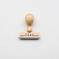 RUBBER STAMP // 'WITH LOVE'