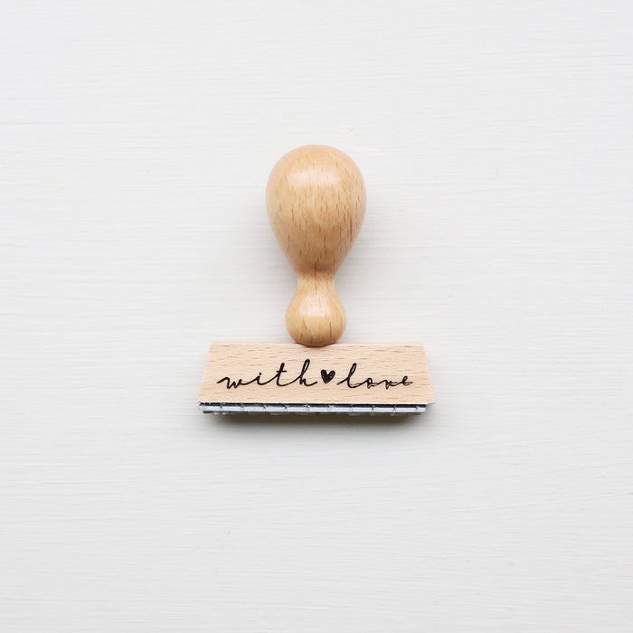 RUBBER STAMP // 'WITH LOVE'