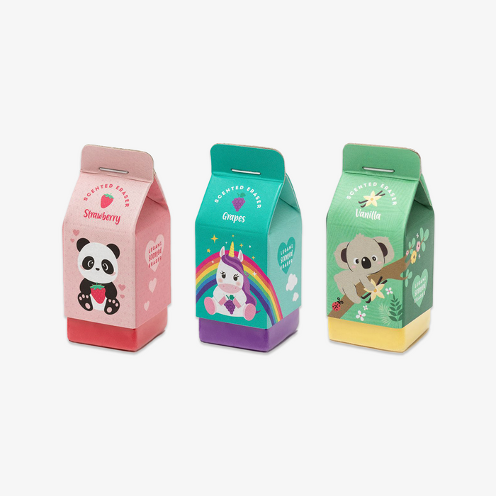 SCENTED ERASERS // SET OF 3