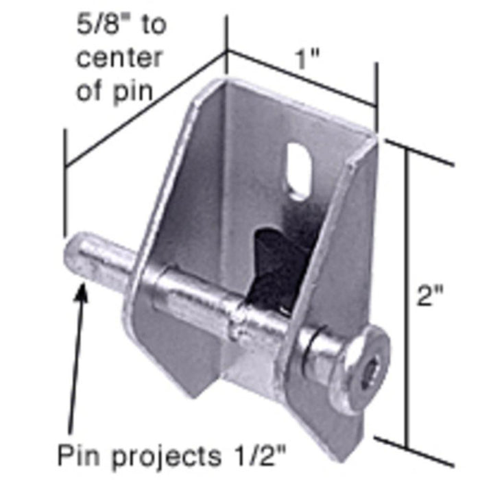 Security "Push - Pull" Door and Window Lock - Aluminum - Reflect Window & Door