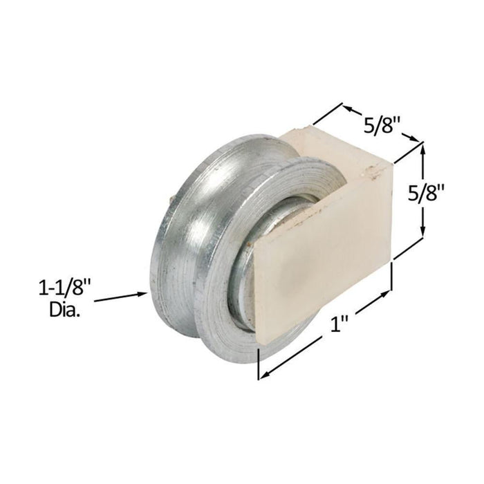 Sliding Glass Patio Door 1 - 1/8" Steel Ball Bearing Roller For Horizon Doors - Reflect Window & Door
