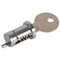 Sliding Glass Patio Door Cylinder Lock for 1 - 1/8" to 1 - 1/4" Doors - Reflect Window & Door