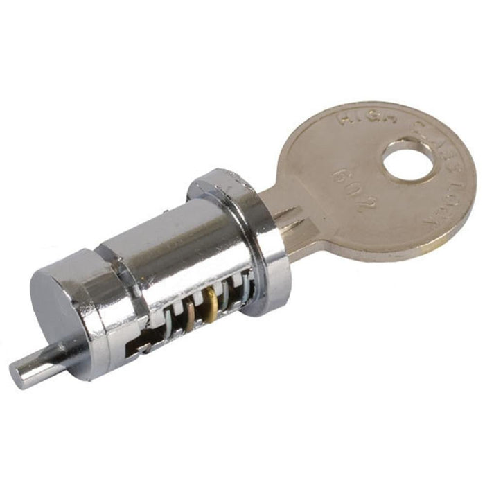 Sliding Glass Patio Door Cylinder Lock for 1 - 1/8" to 1 - 1/4" Doors - Reflect Window & Door