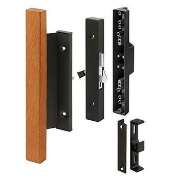 Sliding Glass Patio Door Handle – Hook - Style, Wood & Aluminum, Surface Mount - Reflect Window & Door