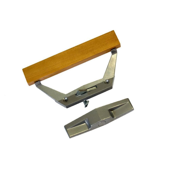 Sliding Glass Patio Door Wood/Aluminum Internal Lock Handle Set With 3 - 1/2" Screw Holes - Reflect Window & Door