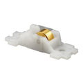 Sliding Window 13/32" Flat Edge Brass Roller With 21/32" Wide Housing - Reflect Window & Door
