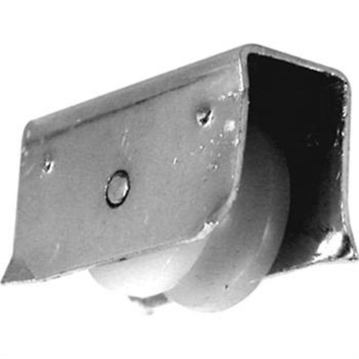 Sliding Window 7/16" Center Groove Nylon Roller With 7/16" Wide Housing - Reflect Window & Door