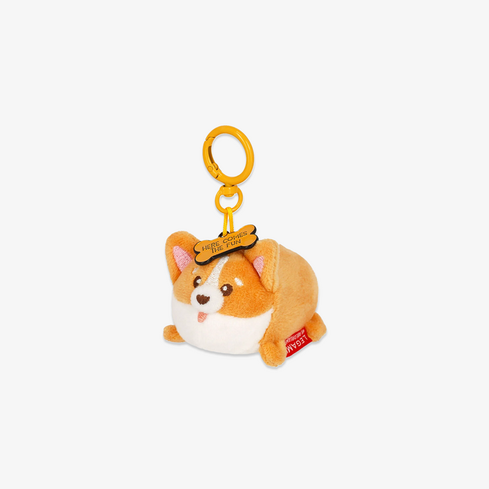SOFT KEY RING // CORGI
