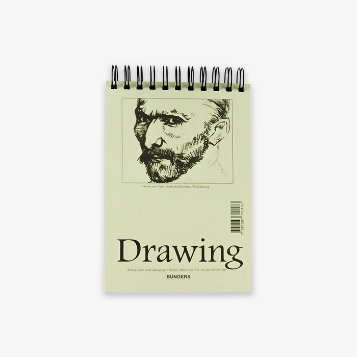 SPIRAL-BOUND DRAWING PAD // A5