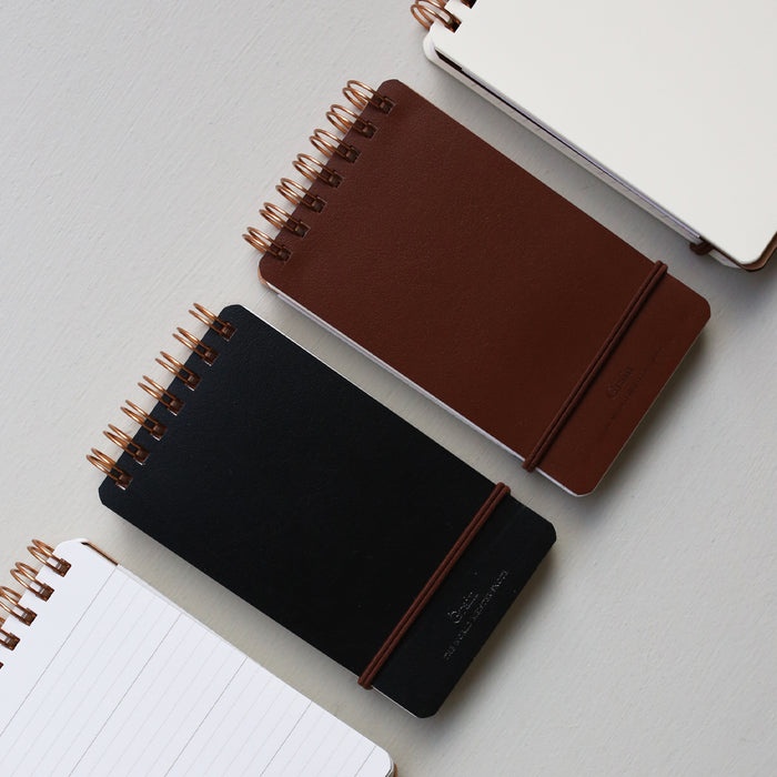 SPIRAL-BOUND NOTEPAD // BROWN