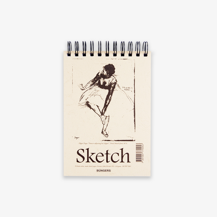 SPIRAL-BOUND SKETCH PAD // A5