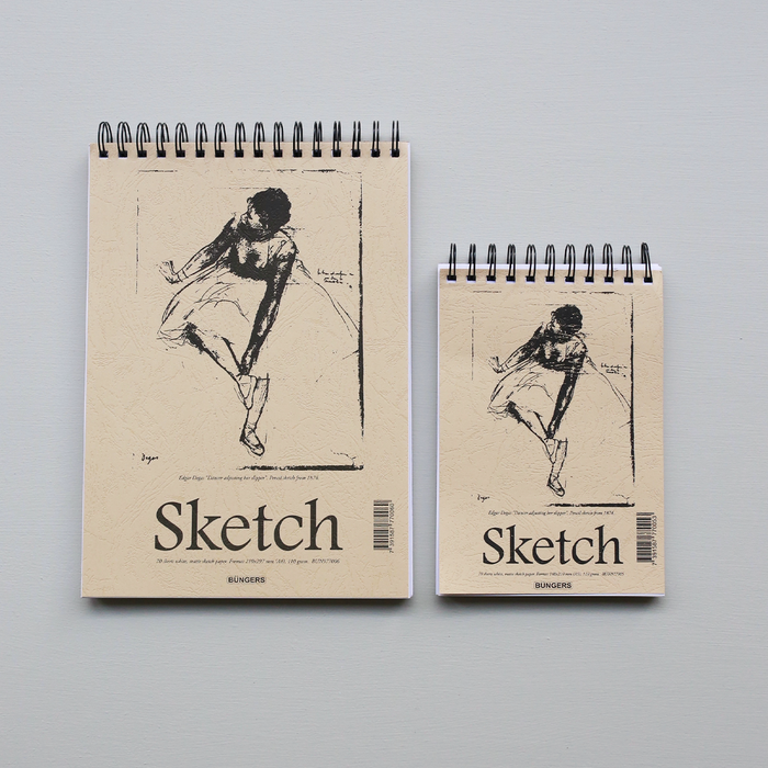 SPIRAL-BOUND SKETCH PAD // A5