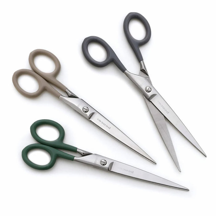 STAINLESS STEEL SCISSORS L // GREEN