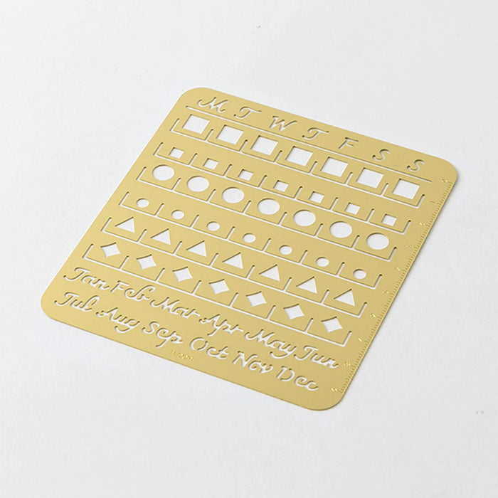 STENCIL // LARGE CALENDAR TEMPLATE