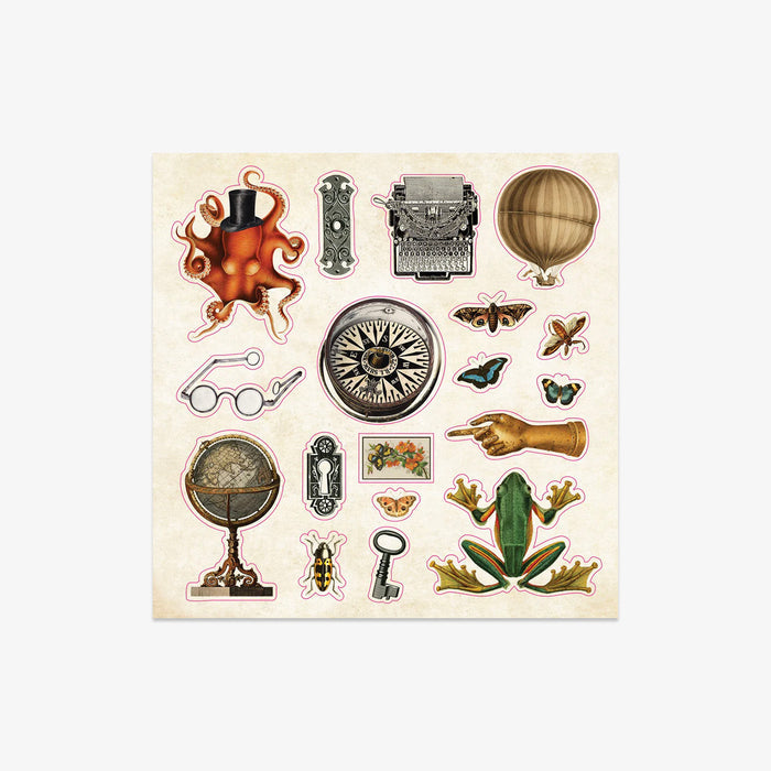 STICKER BOOK // BOOK OF CURIOSITIES