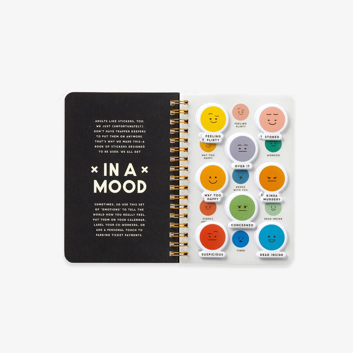 STICKER BOOK // IN A MOOD