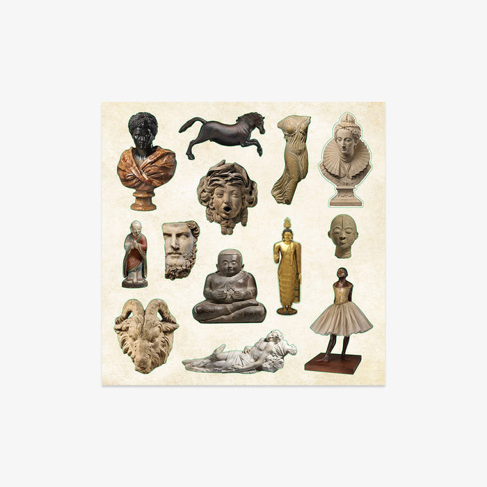 STICKER BOOK // MUSEUM TREASURES