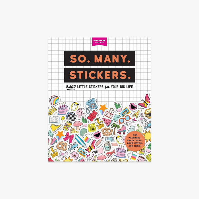 STICKER BOOK // SO. MANY. STICKERS.