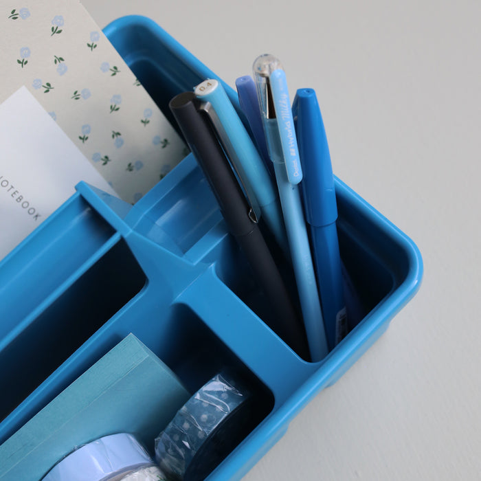 STORAGE CADDY L // LIGHT BLUE