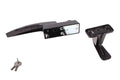 Black Keyed Handle Set for Residential Swinging Screen & Storm Doors - Reflect Window & Door