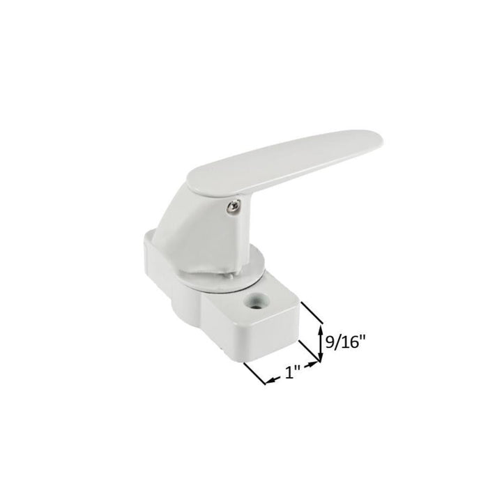 Storm Door Interior Latch Replacement – White, Easy Install, Fits AluminArt - Reflect Window & Door