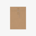 STRING & WASHER ENVELOPE // C5 KRAFT