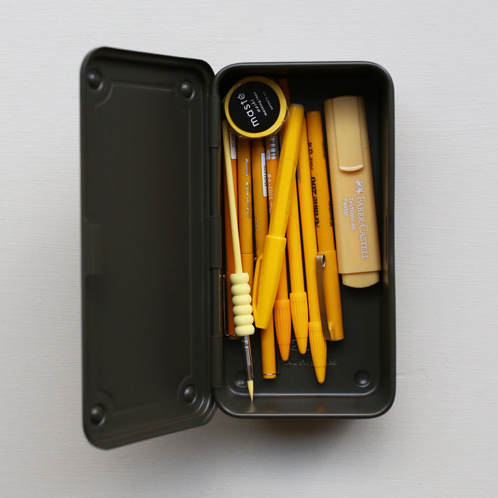 T-190 STEEL TOOL BOX // KHAKI