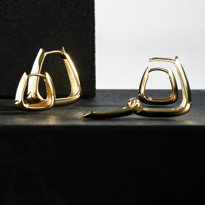 Tamara II Huggie Earrings