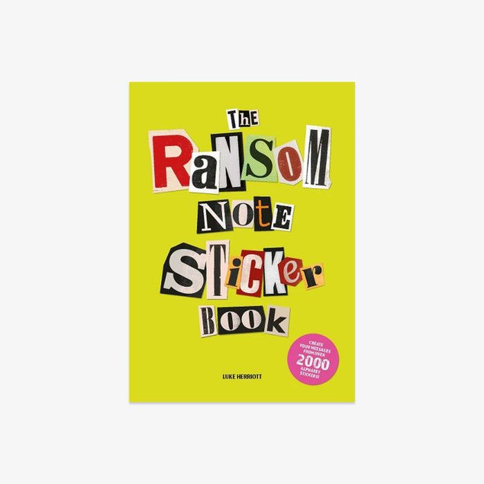 THE RANSOM NOTE STICKER BOOK