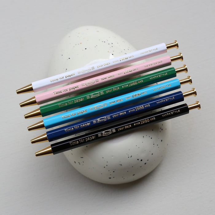 TIME FOR PAPER PENCIL BALL GEL PEN 0.5mm // BLUE