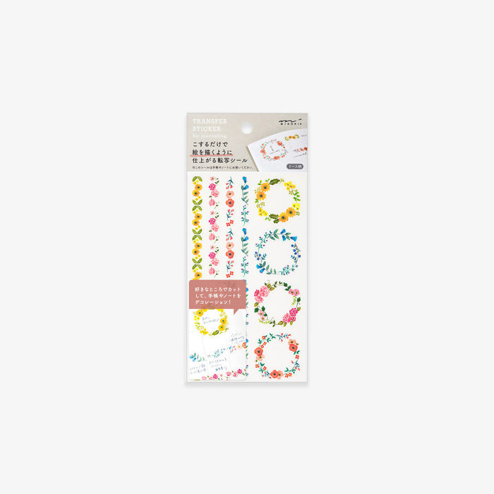 TRANSFER STICKERS // WREATHS