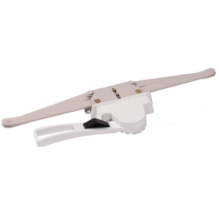 Truth Hardware White 13 - 1/8" Single Pull Regular Hand Lever Window Operator – 1/2" Housing Space - Reflect Window & Door