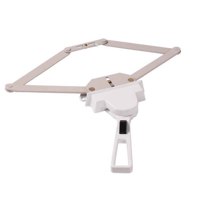 Truth Hardware White 13 - 1/8" Single Pull Regular Hand Lever Window Operator – 1/2" Housing Space - Reflect Window & Door