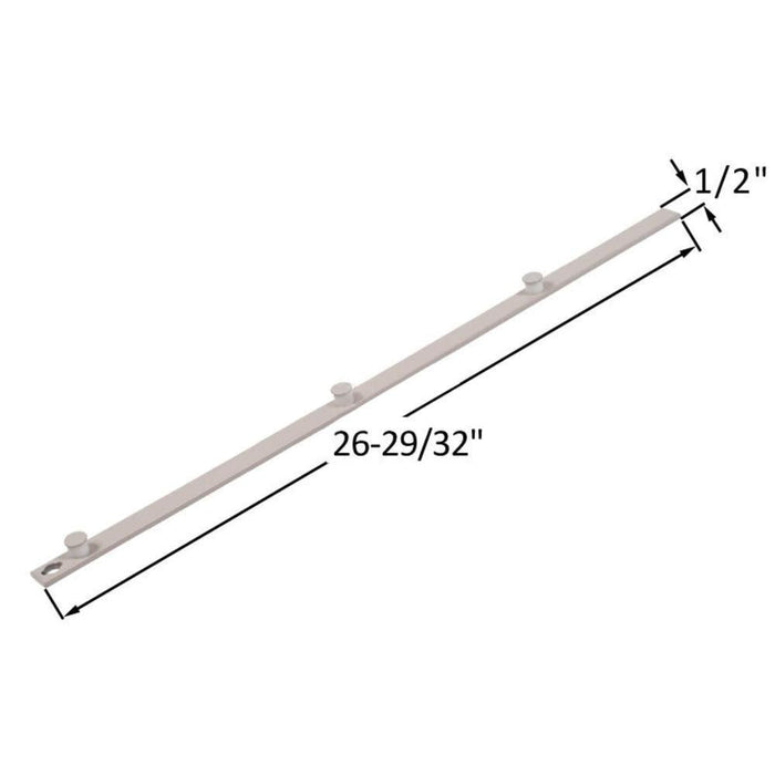 Truth Hardware Casement Window 3 Roller 26.9" Tie Bar – Interlock Roller System Replacement Part - Reflect Window & Door