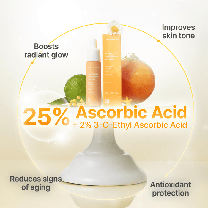 Vitamin C Concentrated Ampoule - NaturelleShop.com - Face Republic