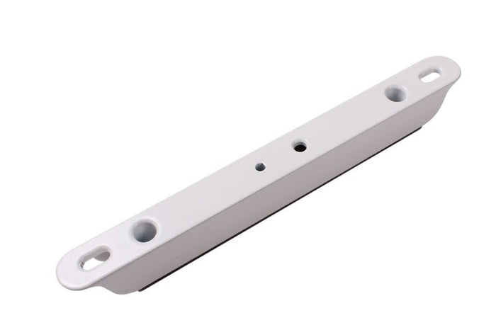 Residential Swinging Screen & Storm Door White Keeper for 7 - 1/2" Two - Point Mortise Lock - Reflect Window & Door