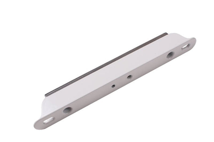 Residential Swinging Screen & Storm Door White Keeper for 7 - 1/2" Two - Point Mortise Lock - Reflect Window & Door