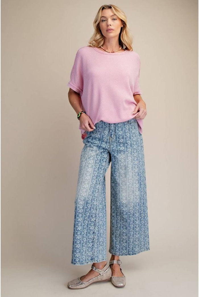 Wild Flower Washed Pants
