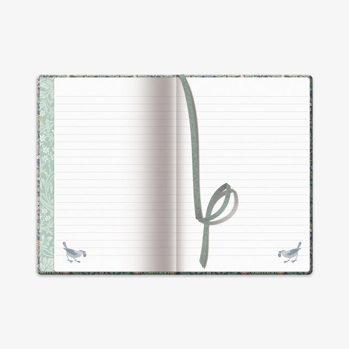 WILLIAM MORRIS NOTEBOOK A5 // BLACKTHORN