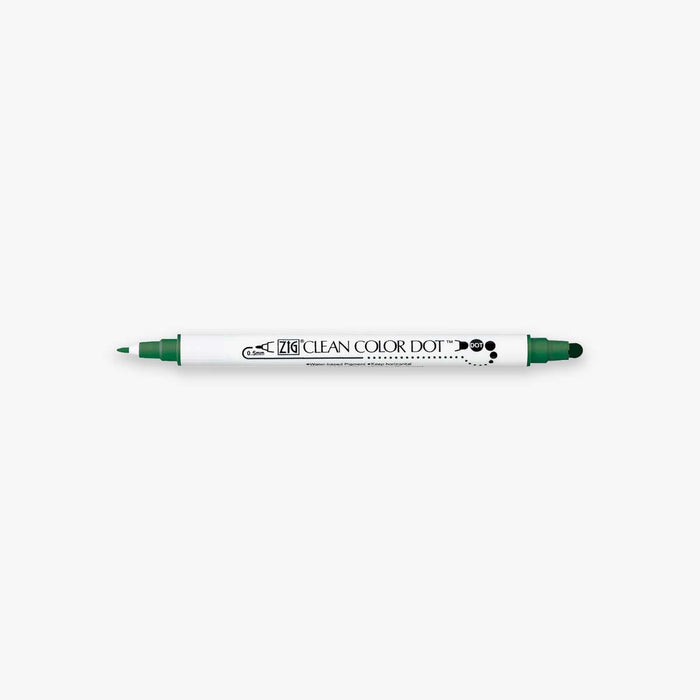 ZIG CLEAN COLOR DOT PEN // GREEN